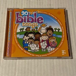 30 Bible Songs CD 2004 with lyrics inclosed